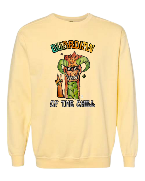 Guardian of The Chill - Comfort Colors - Sweatshirt - Assorted Colors