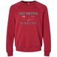 Life Happens The Beach Helps - Sponge Fleece Raglan Sweatshirt - Assorted Colors