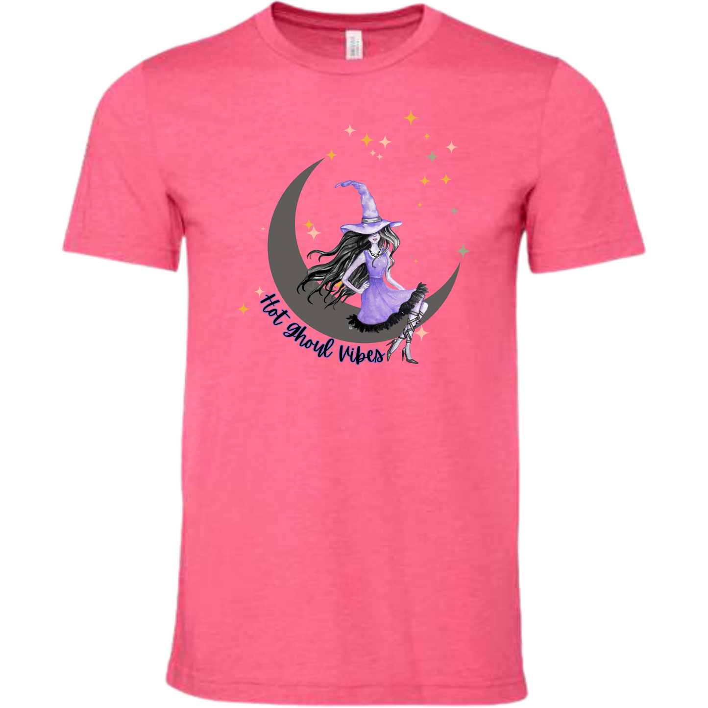 HP - Hot Ghoul Vibes - Unisex Tee - Pinks