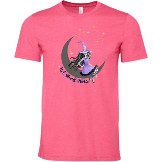 HP - Hot Ghoul Vibes - Unisex Tee - Pinks