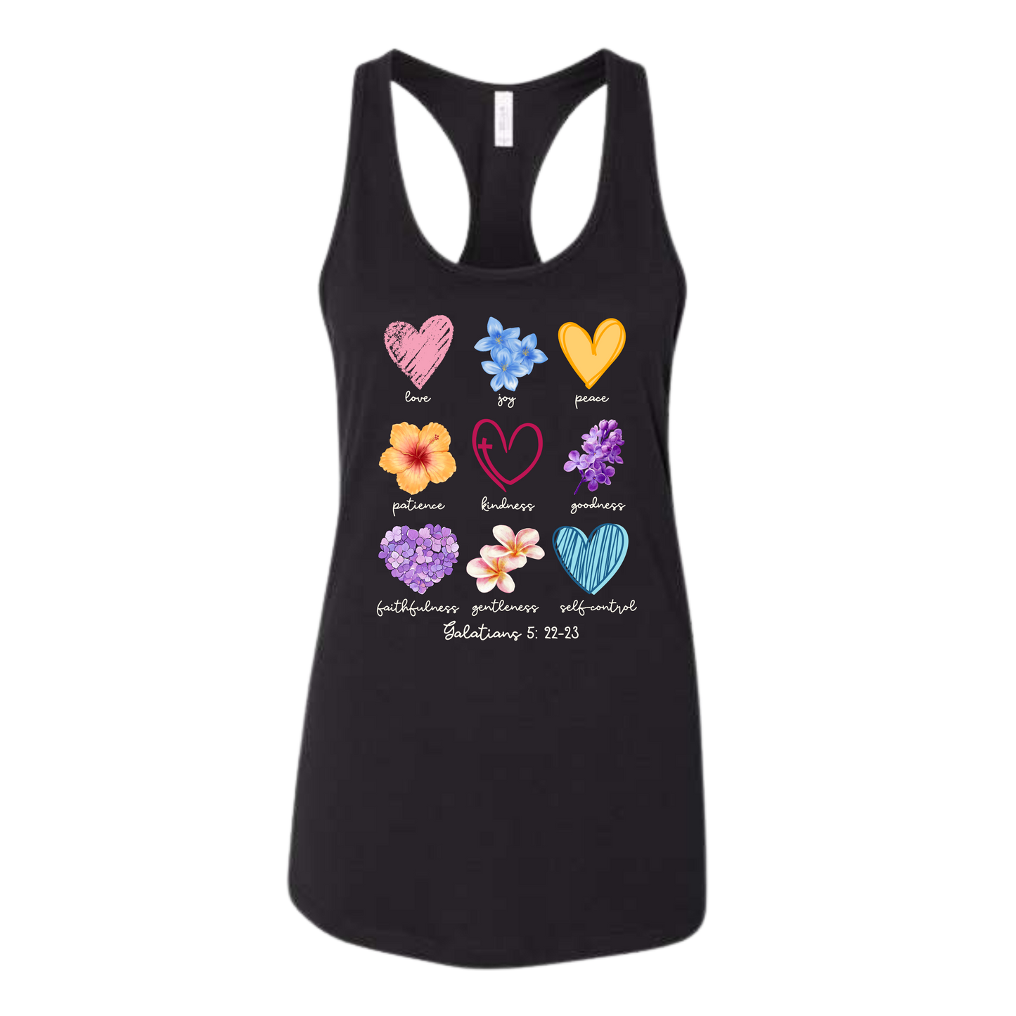 Galatians 5 - Spring - Bella+Canvas - Women's Jersey Racerback Tank