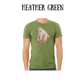 AC - Muscle Bear - Unisex Tee - Greens