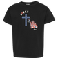 Loves Jesus & America too - Comfort Colors - Heavyweight Youth Tee - Neutral Colors & Blues