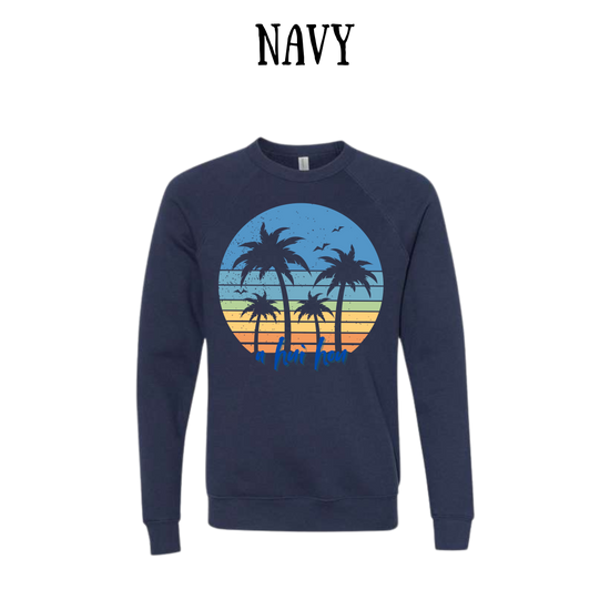 VP - A Hui Hou - Sponge Fleece Raglan Sweatshirt - Blues, Purples