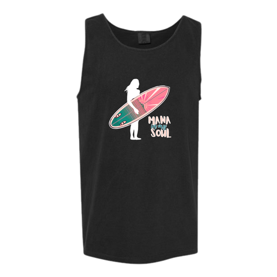 Mana in My Soul - Comfort Colors - Unisex Tank - Neutral Colors & Blues