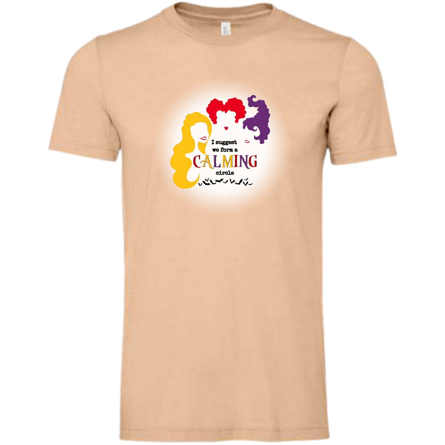 Calming Circle - Unisex Tee - Browns and Greens