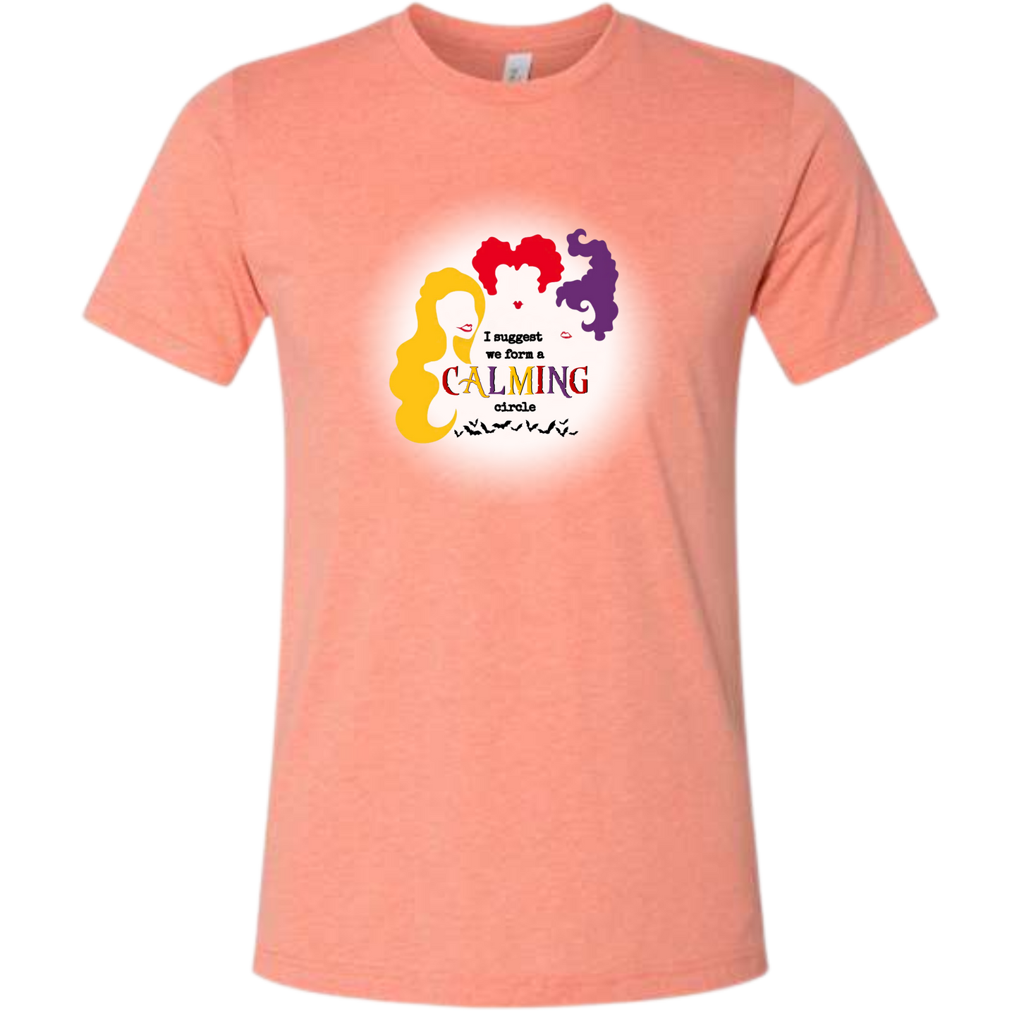 Calming Circle - Unisex Tee - Oranges