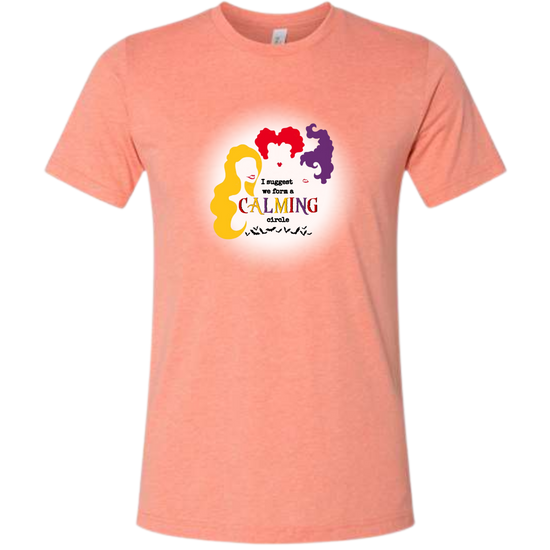 Calming Circle - Unisex Tee - Oranges