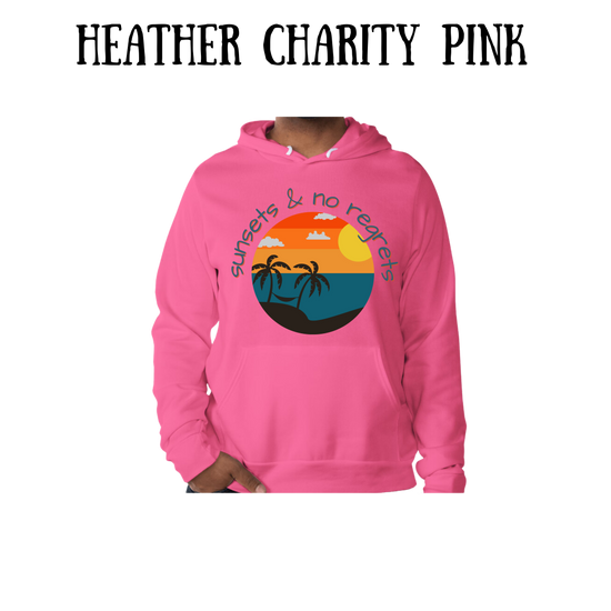 VP - Sunsets & No Regrets - Sponge Fleece Hoodie - Assorted Colors