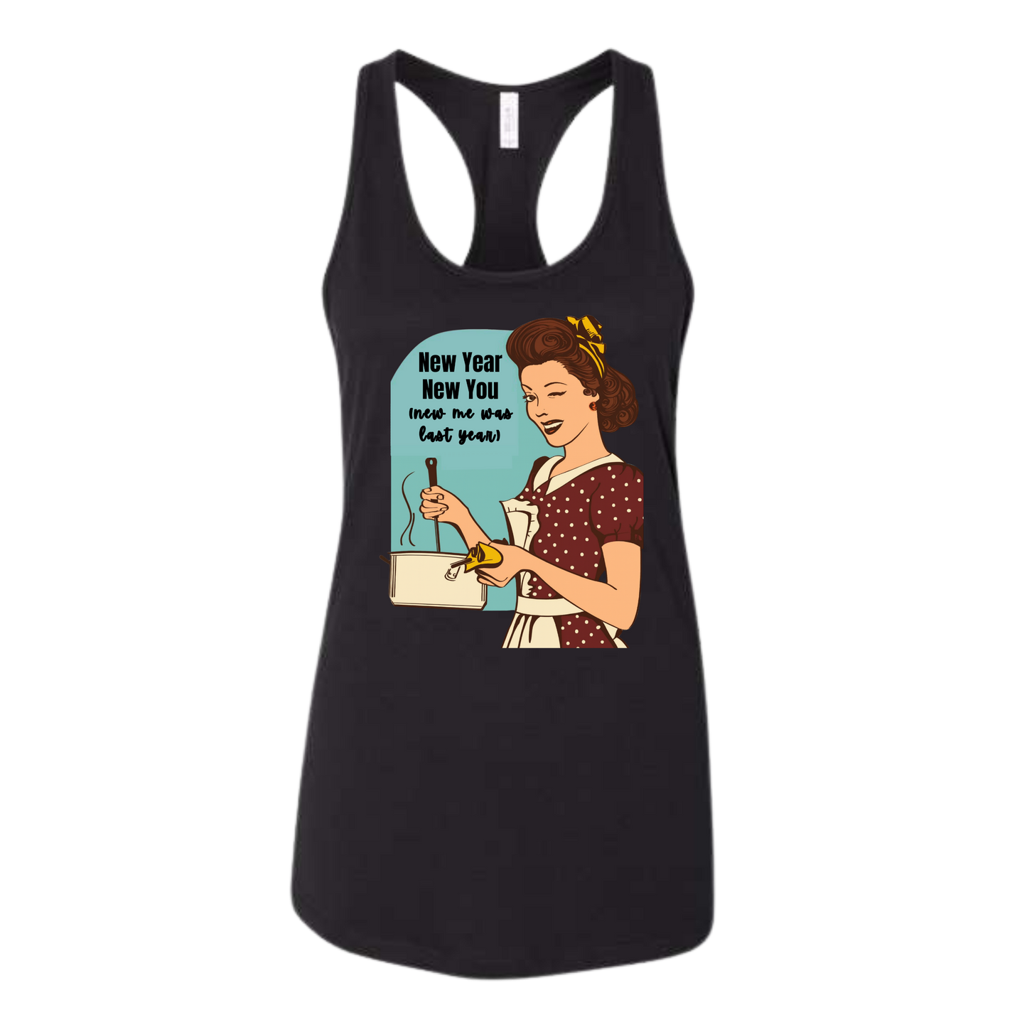 New Year New You - Bella+Canvas - Women's Jersey Racerback Tank