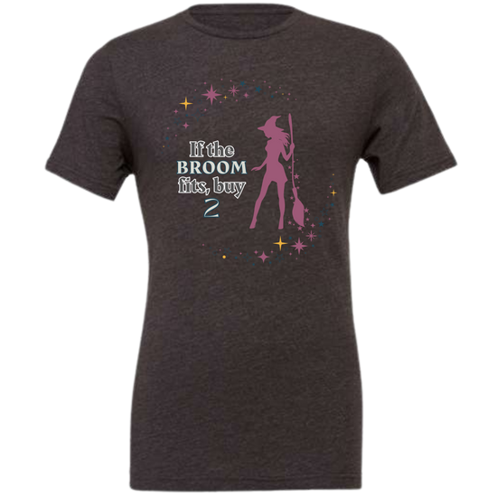 HP - If The Broom Fits - Unisex Tee - Neutrals