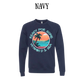 VP - Ready For Some Vitamin D & Sea - Sponge Fleece Raglan Sweatshirt - Blues, Purples