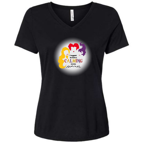 Calming Circle - Women's V-Neck - Assorted Colors