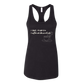 I don't rise & shine I caffeinate & coordinate - Bella+Canvas - Women's Jersey Racerback Tank