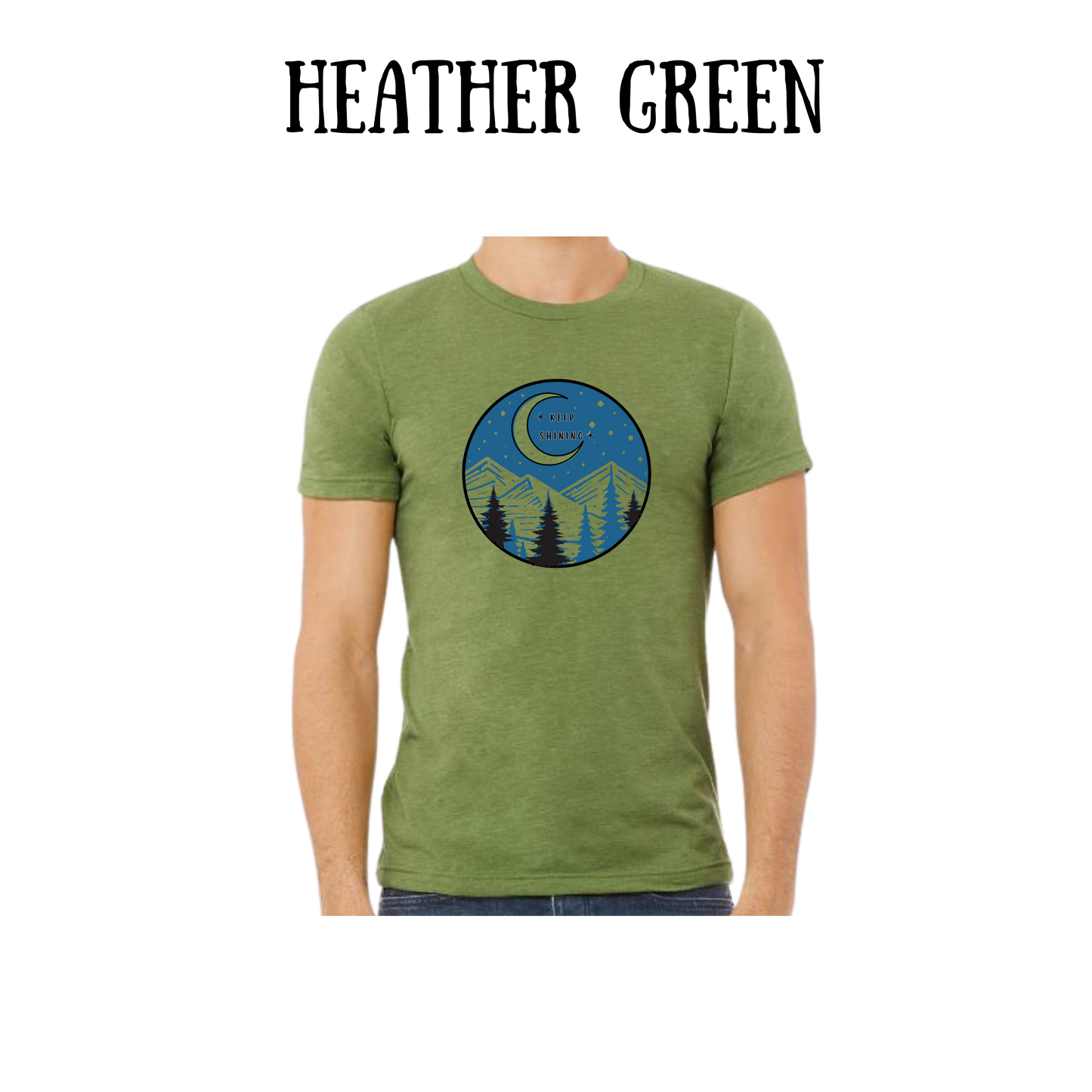 OP - Keep Shining - Unisex Tee - Greens