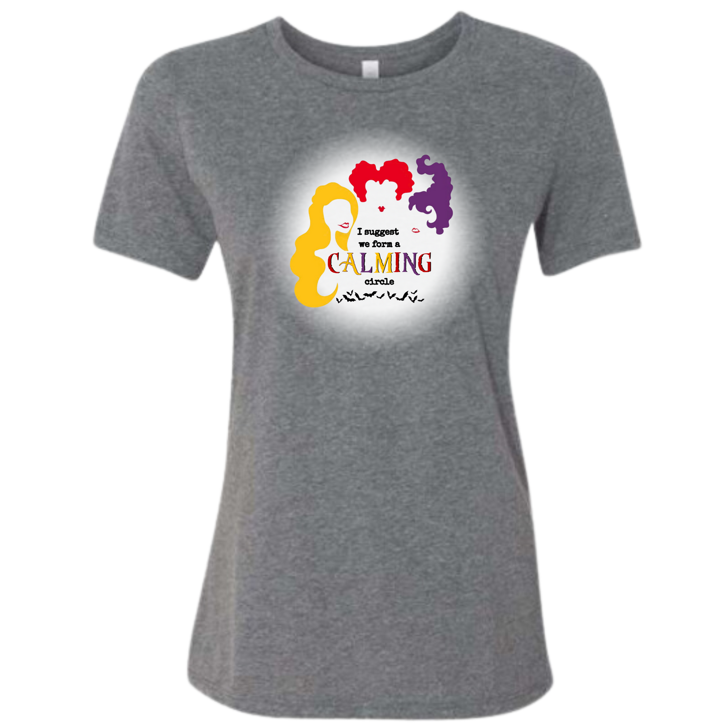 Calming Circle - Women's Relaxed Fit Tee - Neutrals