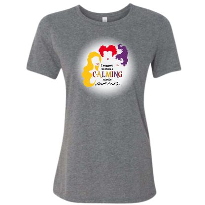 HP - Calming Circle - Women's Relaxed Fit Tee - Neutrals