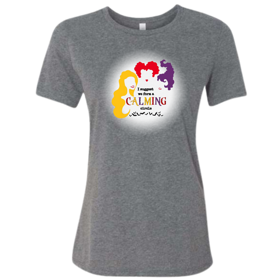 Calming Circle - Women's Relaxed Fit Tee - Neutrals