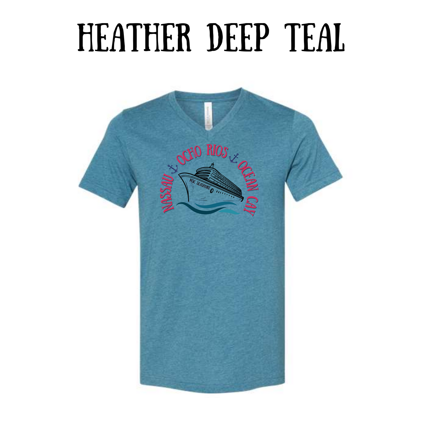 VP - MSC Seashore - Unisex V-Neck