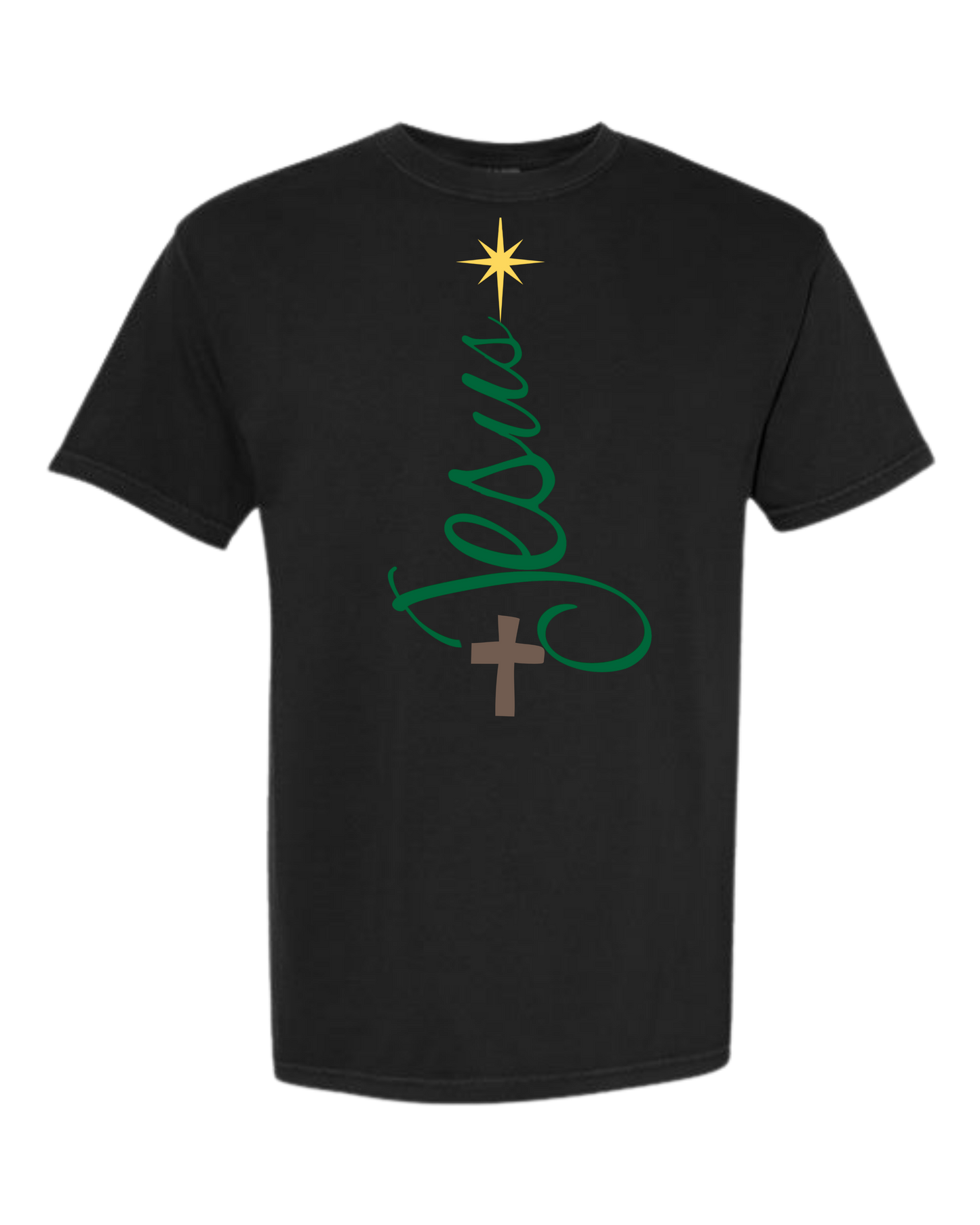 Jesus Tree - Comfort Colors - Heavyweight Unisex Tee - Neutrals