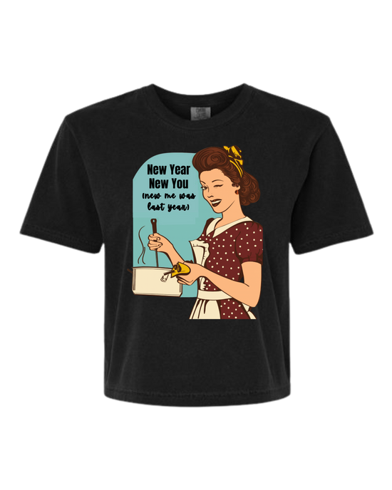 New Year New You - Comfort Colors - Boxy T - Assorted Colors