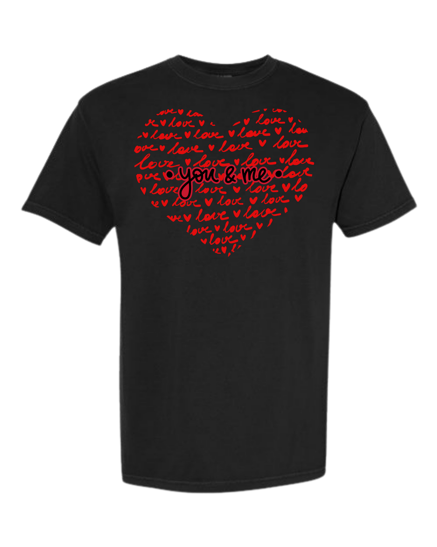 You & Me - Comfort Colors - Heavyweight Unisex Tee - Neutral Colors