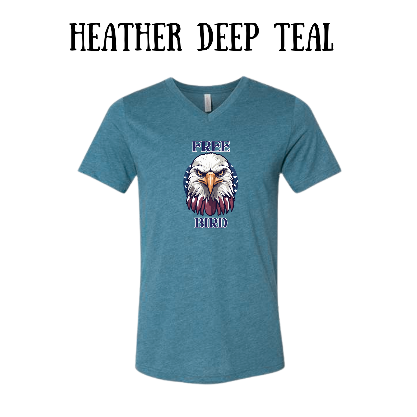 PP - Free Bird - Unisex V-Neck - Assorted Colors