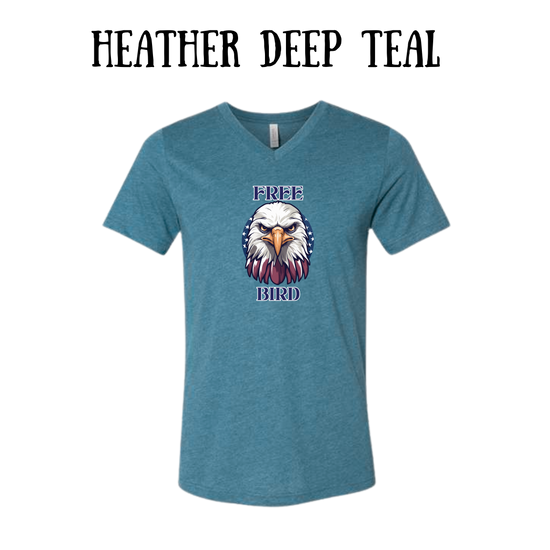 PP - Free Bird - Unisex V-Neck - Assorted Colors