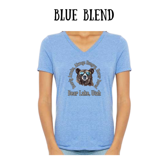 CP - Bear Lake Utah - Women's V-Neck - Assorted Colors