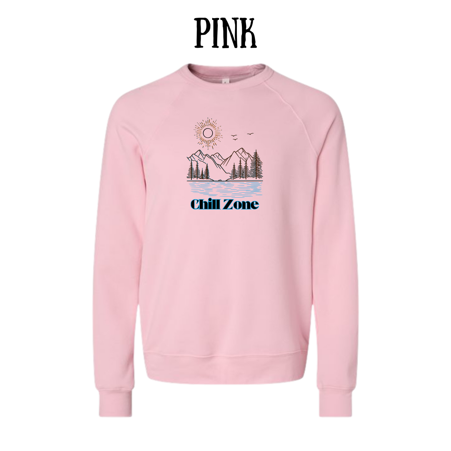 CP - Chill Zone - Sponge Fleece Raglan Sweatshirt - Assorted Colors