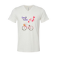 Love is in the Air - Bella+Canvas - Unisex V-Neck - Neutral Colors