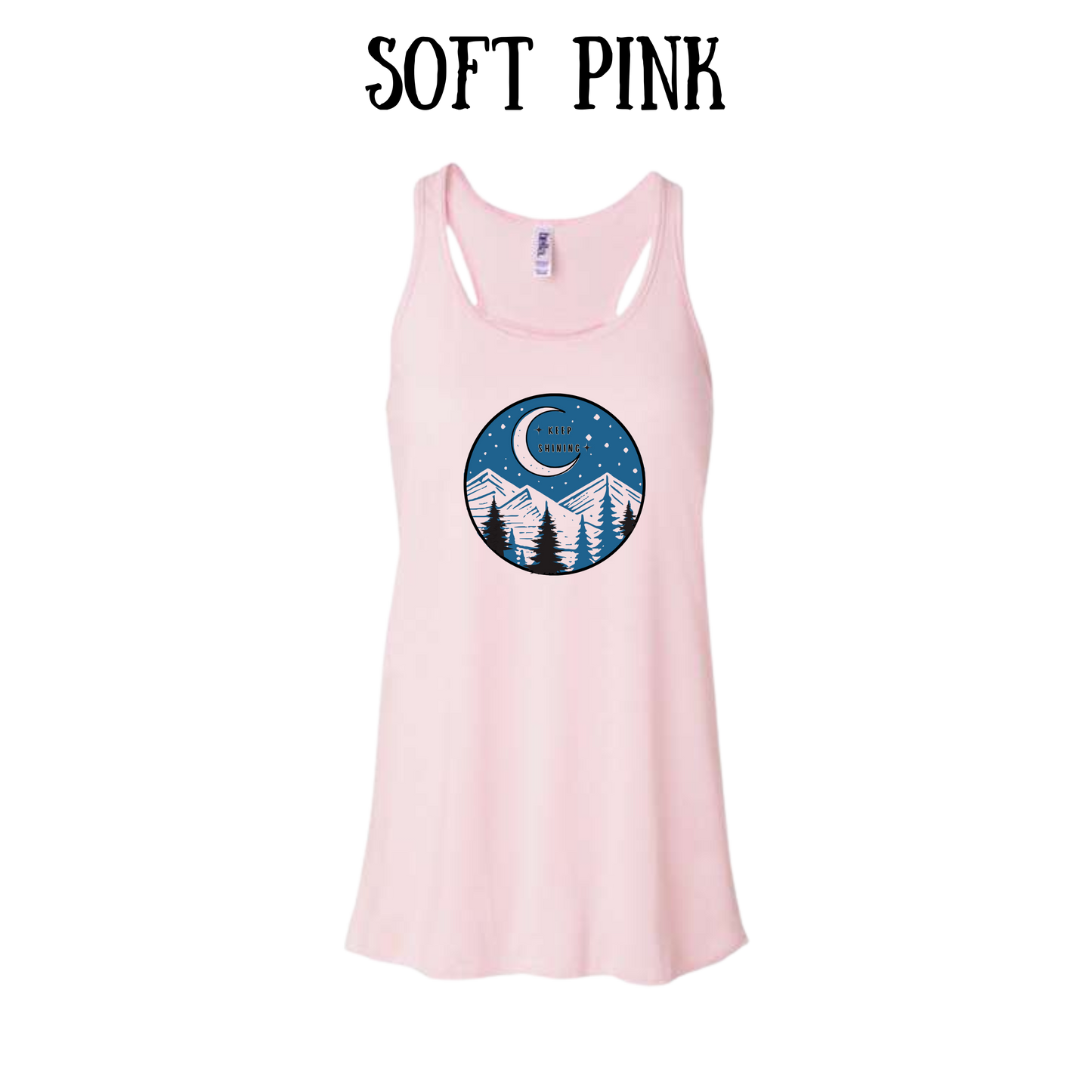 OP - Keep Shining - Women's Flowy Racerback Tank