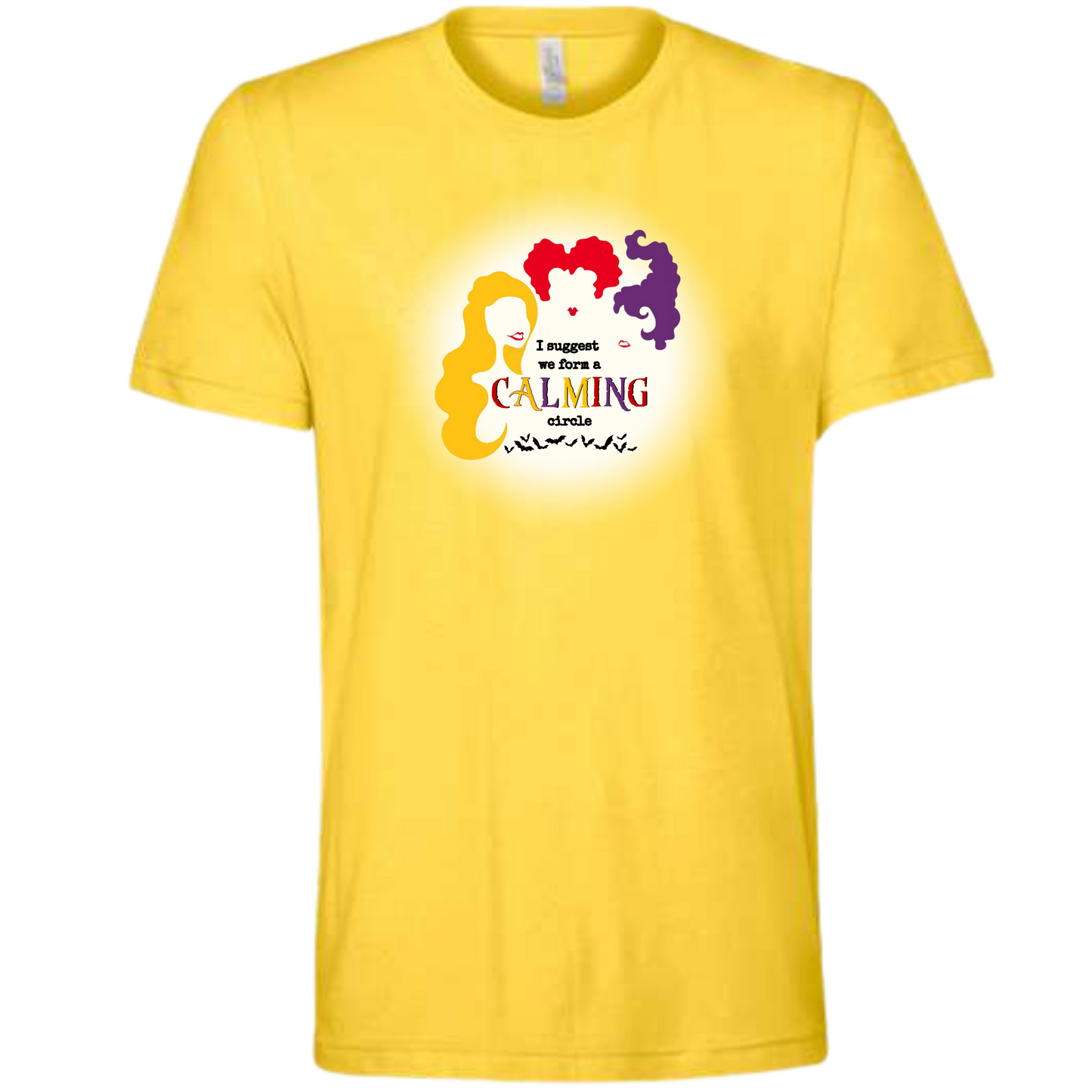 Calming Circle - Unisex Tee - Yellows