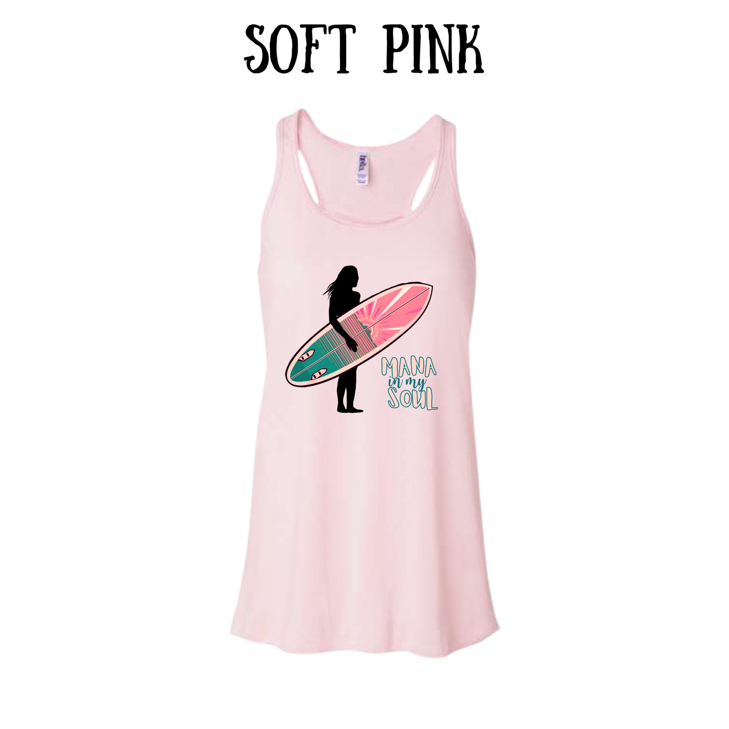 VP - Mana in My Soul - Women's Flowy Racerback Tank