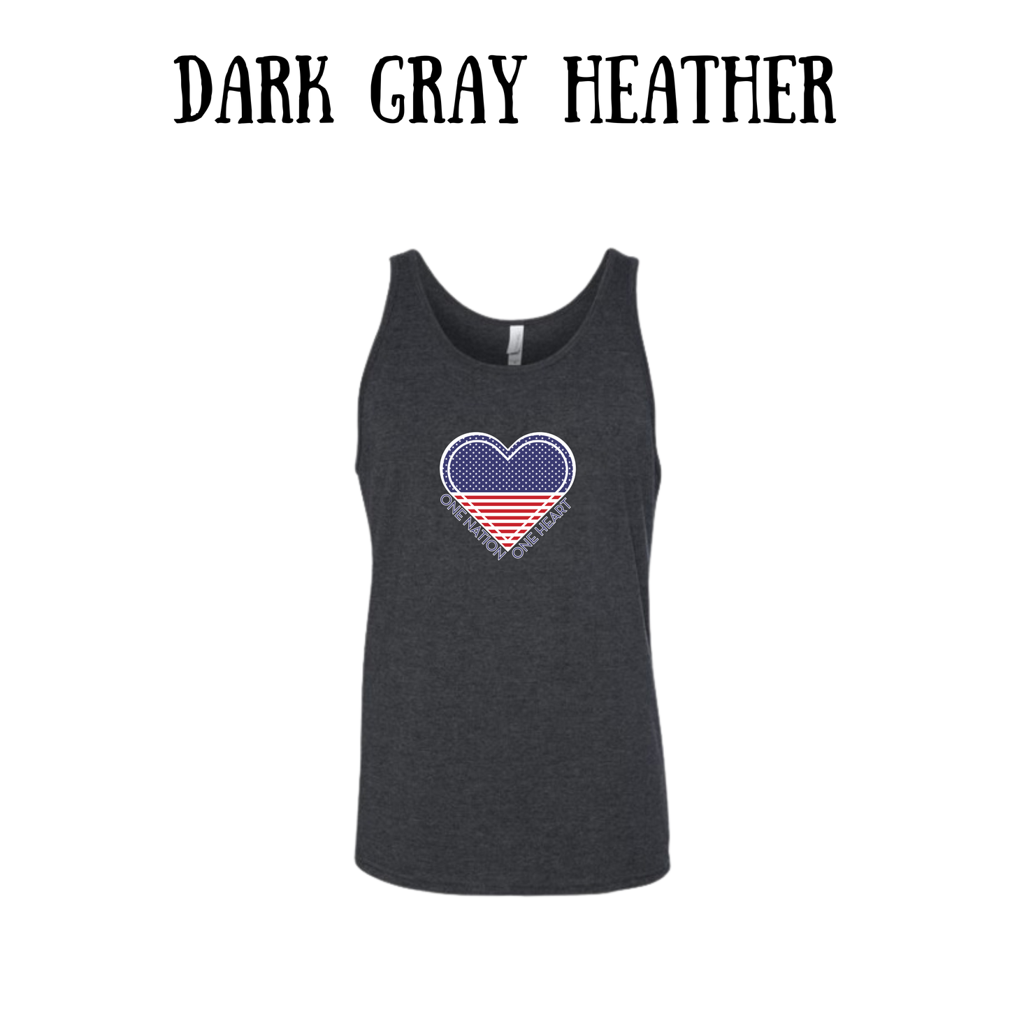PP - One Nation One Heart - Unisex Tank