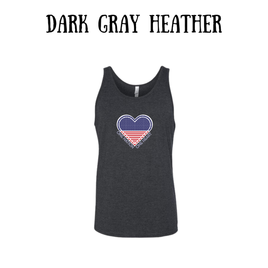 PP - One Nation One Heart - Unisex Tank