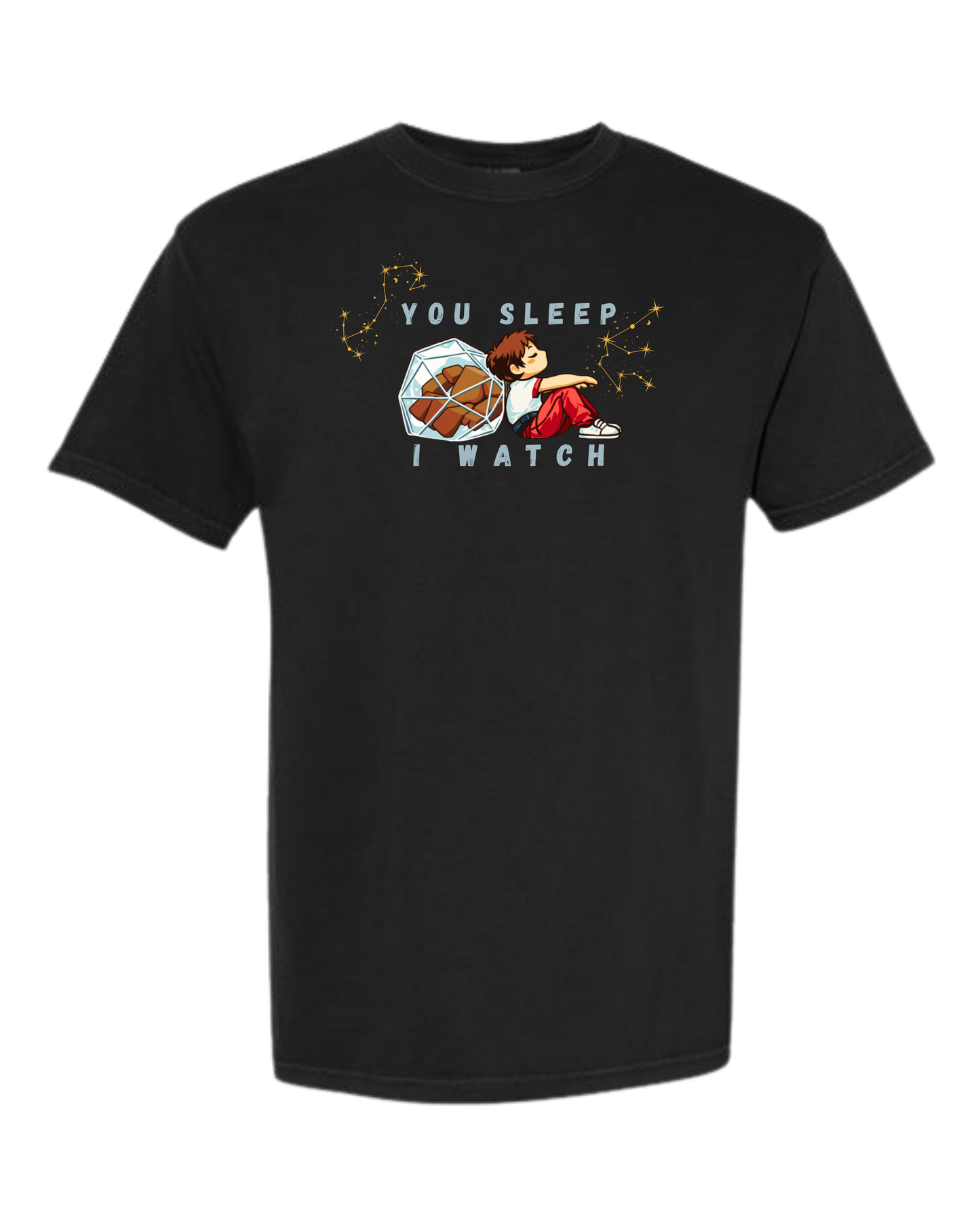 You Sleep I Watch - Comfort Colors - Heavyweight Unisex Tee - Neutrals
