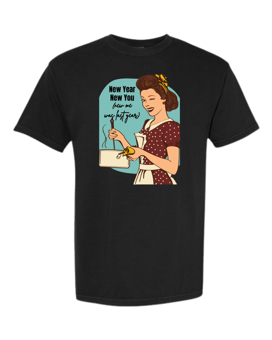 New Year New You - Comfort Colors - Heavyweight Unisex Tee - Neutrals