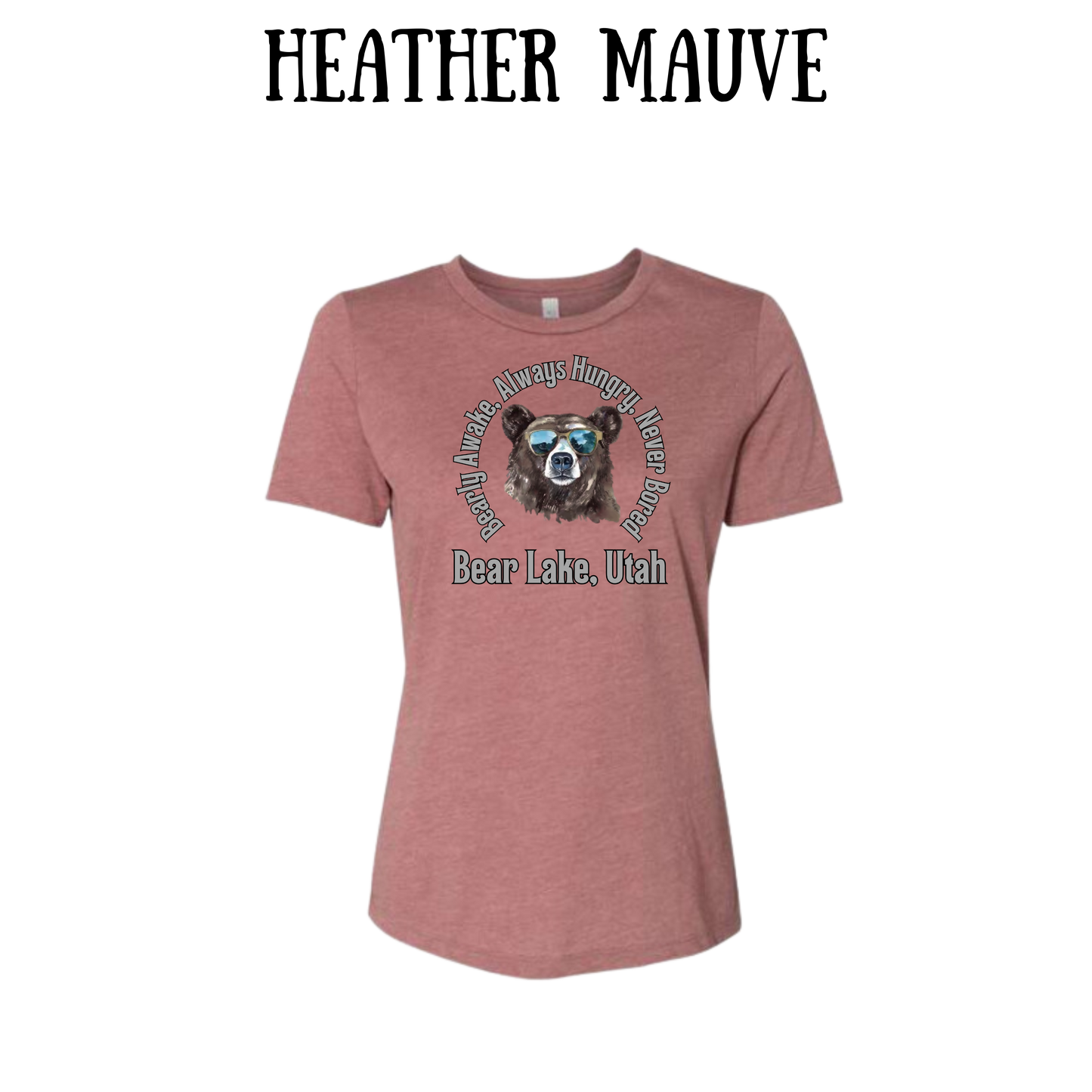 CP - Bear Lake Utah - Women's Relaxed Fit Tee - Assorted Colors