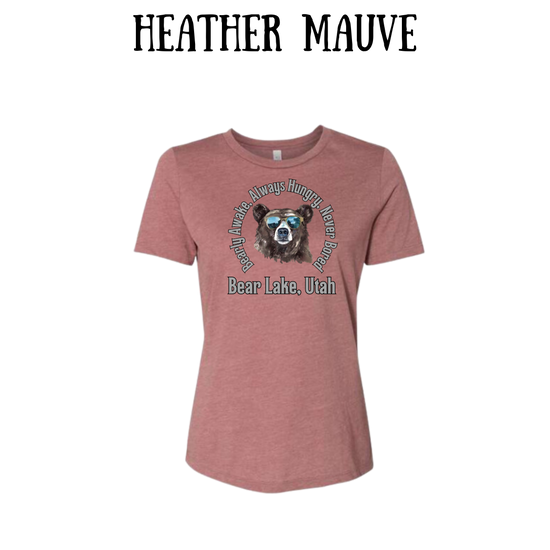 CP - Bear Lake Utah - Women's Relaxed Fit Tee - Assorted Colors