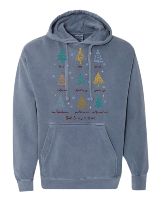 Galatians 5 - Comfort Colors - Hooded Sweatshirt - Assorted Colors