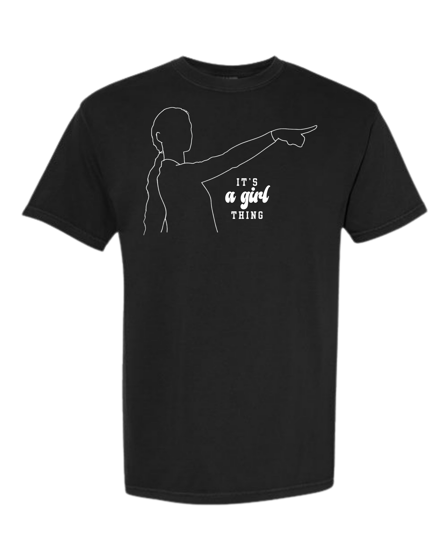 It's A Girl Thing - Comfort Colors - Heavyweight Unisex Tee - Neutral Colors
