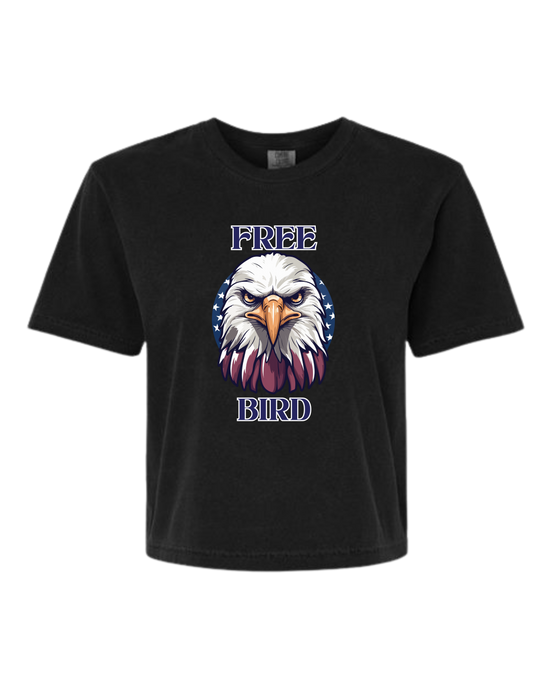 Free Bird - Comfort Colors - Boxy T - Assorted Colors