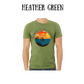 VP - Sunsets & No Regrets - Unisex Tee - Greens