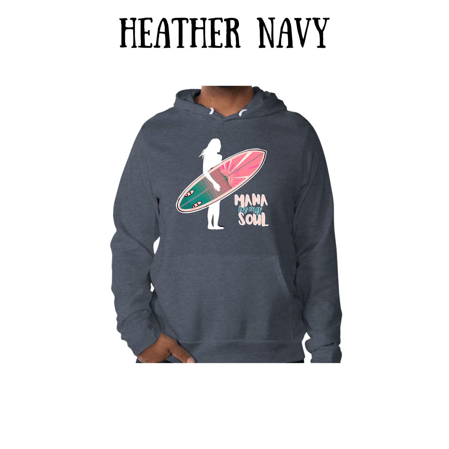 VP - Mana in My Soul - Sponge Fleece Hoodie - Blues, Purples