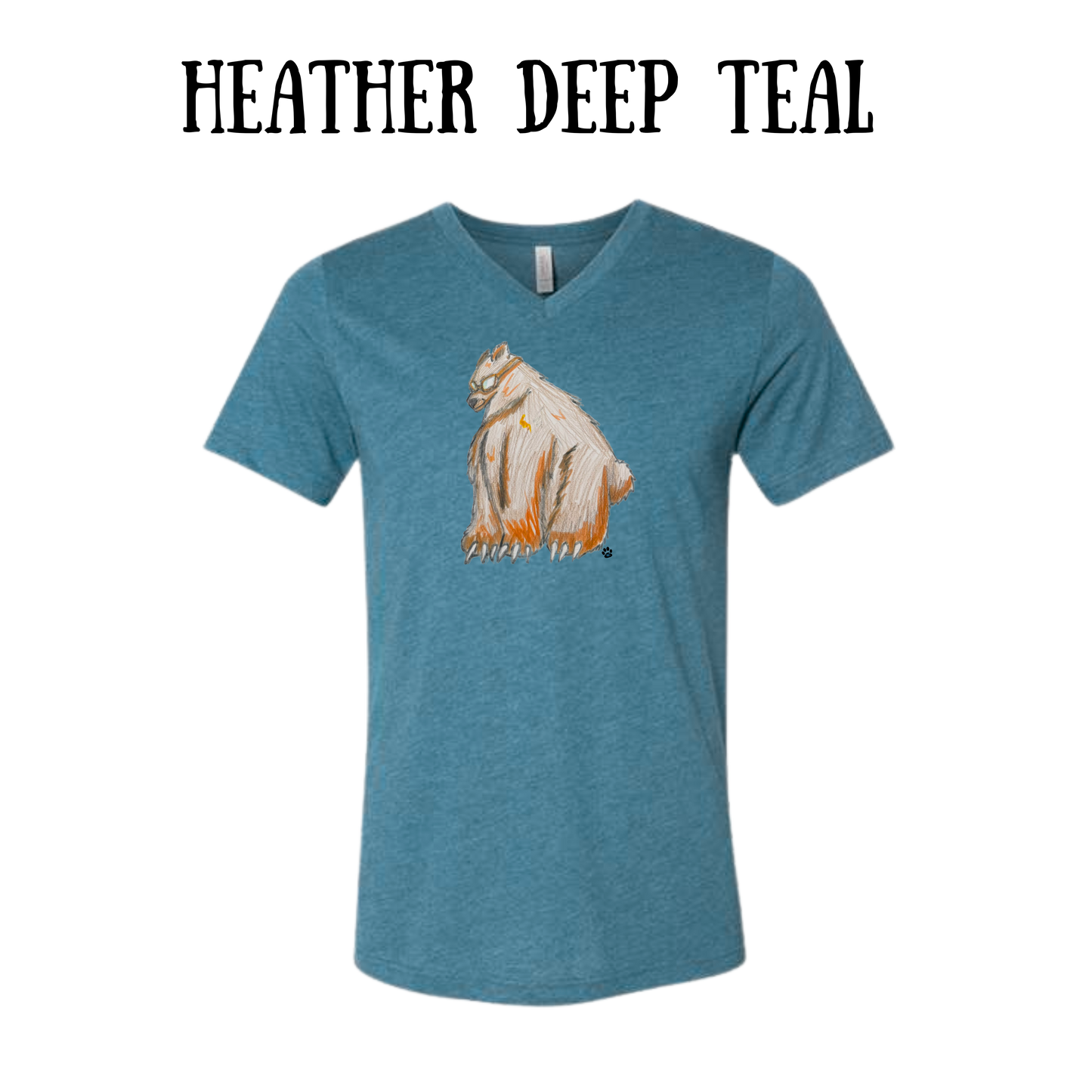 AC - Muscle Bear - Unisex V-Neck - Assorted Colors