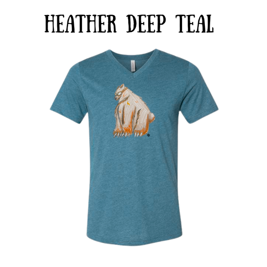 AC - Muscle Bear - Unisex V-Neck - Assorted Colors