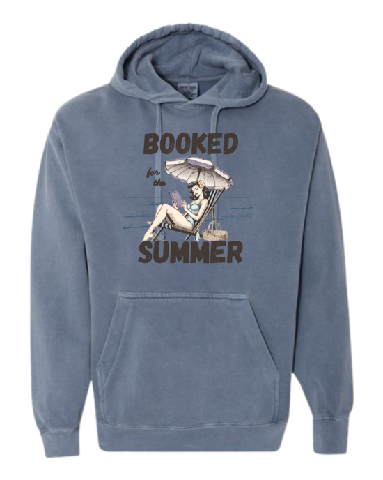 Booked for the Summer - Comfort Colors - Hooded Sweatshirt - Assorted Colors