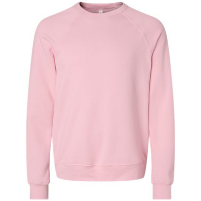 Custom Design - Sponge Fleece Raglan Sweatshirt - Assorted Colors