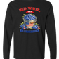 Red, White, And Blueberries - Comfort Colors - Heavyweight Long Sleeve Tee - Neutral Colors